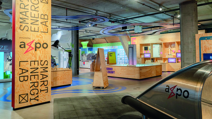 «Smart Energy Lab» | Dauerausstellung Umwelt Arena Spreitenbach | Axpo | 2020